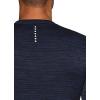 imageRBX Active Mens Athletic Performance Long Sleeve Crew Neck Fleece Lined Insulated Fitted Base Layer TShirtF19 Navy Blue