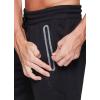 imageRBX Active Mens Athletic Performance Quick Dry Breathable Tapered Jogger Sweatpant with PocketsFrench Terry Black