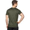 imageRBX Active Mens Athletic Performance Workout Gym Running Short Sleeve Crewneck TShirtGreen Crew
