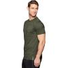 imageRBX Active Mens Athletic Performance Workout Gym Running Short Sleeve Crewneck TShirtGreen Crew