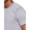 imageRBX Active Mens Athletic Performance Workout Gym Running Short Sleeve Crewneck TShirtHeather Light Grey