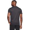 imageRBX Active Mens Athletic Performance Workout Gym Running Short Sleeve Crewneck TShirtJacquard Blackcharcoal