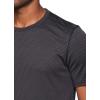 imageRBX Active Mens Athletic Performance Workout Gym Running Short Sleeve Crewneck TShirtJacquard Blackcharcoal