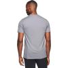 imageRBX Active Mens Athletic Performance Workout Gym Running Short Sleeve Crewneck TShirtJacquard Grey