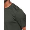imageRBX Active Mens Athletic Performance Workout Gym Running Short Sleeve Crewneck TShirtJacquard Olive