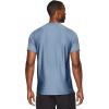 imageRBX Active Mens Athletic Performance Workout Gym Running Short Sleeve Crewneck TShirtMini Grid Light Blue