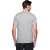 imageRBX Active Mens Athletic Performance Workout Gym Running Short Sleeve Crewneck TShirtSpace Dye Light Grey