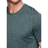imageRBX Active Mens Athletic Performance Workout Gym Running Short Sleeve Crewneck TShirtSpace Dye Sea Green