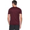 imageRBX Active Mens Athletic Performance Workout Gym Running Short Sleeve Crewneck TShirtStriated Waffle Burgundy