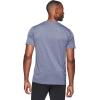 imageRBX Active Mens Athletic Performance Workout Gym Running Short Sleeve Crewneck TShirtXtrain Heather Indigo