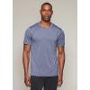 imageRBX Active Mens Athletic Performance Workout Gym Running Short Sleeve Crewneck TShirtXtrain Heather Indigo