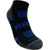 imageRBX Active Mens Basics Athletic Performance Cushioned XDri Quick Dry Ankle No Show Low Cut Socks 6Pack