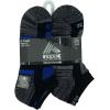 imageRBX Active Mens Basics Athletic Performance Cushioned XDri Quick Dry Ankle No Show Low Cut Socks 6Pack