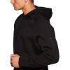 imageRBX Active Mens Fleece Workout Athletic Pullover HoodieBlack Combo