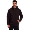 imageRBX Active Mens Fleece Workout Athletic Pullover HoodieBrown Coffee Combo