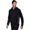 imageRBX Active Mens Fleece Workout Athletic Pullover HoodieColorblock Black