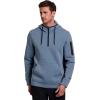 imageRBX Active Mens Fleece Workout Athletic Pullover HoodieColorblock Blue Slate