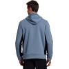 imageRBX Active Mens Fleece Workout Athletic Pullover HoodieColorblock Blue Slate