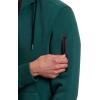 imageRBX Active Mens Fleece Workout Athletic Pullover HoodieColorblock Evergreen