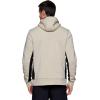 imageRBX Active Mens Fleece Workout Athletic Pullover HoodieColorblock Stone