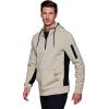 imageRBX Active Mens Fleece Workout Athletic Pullover HoodieColorblock Stone