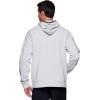 imageRBX Active Mens Fleece Workout Athletic Pullover HoodieGrey Heather Combo