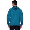 imageRBX Active Mens Fleece Workout Athletic Pullover HoodiePeacock Blue Combo