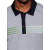 imageRBX Active Mens Golf Shirt Short Sleeve Quick Drying Performance Polo ShirtPique Light Grey