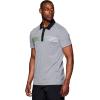 imageRBX Active Mens Golf Shirt Short Sleeve Quick Drying Performance Polo ShirtPique Light Grey