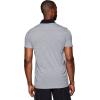 imageRBX Active Mens Golf Shirt Short Sleeve Quick Drying Performance Polo ShirtPique Light Grey