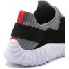 imageRBX Active Mens Lace Up Breathable Knit Athletic Running Shoe STP GreyBlack 9