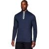 imageRBX Active Mens Performance Lightweight Super Soft Long Sleeve 14 Zip ShirtStriated Navy