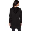 imageRBX Active Womens 14 Zip Fleece Tunic Sweatshirt Dress Mock Neck Sweater Dress with PocketsBlack Heather