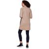 imageRBX Active Womens 14 Zip Fleece Tunic Sweatshirt Dress Mock Neck Sweater Dress with PocketsLatte Heather Mock