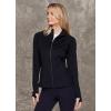 imageRBX Active Womens Athletic Breathable Lightweight Zip Up Running Jacket with PocketsBlackzip Pocket