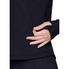 imageRBX Active Womens Athletic Breathable Lightweight Zip Up Running Jacket with PocketsBlackzip Pocket