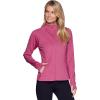 imageRBX Active Womens Athletic Breathable Lightweight Zip Up Running Jacket with PocketsDark Pinkzip Pocket