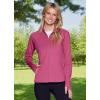 imageRBX Active Womens Athletic Breathable Lightweight Zip Up Running Jacket with PocketsDark Pinkzip Pocket