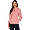 imageRBX Active Womens Athletic Breathable Lightweight Zip Up Running Jacket with PocketsPeached Pink