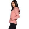 imageRBX Active Womens Athletic Breathable Lightweight Zip Up Running Jacket with PocketsPeached Pink