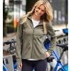 imageRBX Active Womens Athletic Breathable Lightweight Zip Up Running Jacket with PocketsPeached Pink