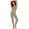 imageRBX Active Womens Athletic Fashion High Coverage Low Impact Workout Sports BraSolid Olive