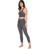 imageRBX Active Womens Athletic Fashion Racerback Seamless Low Impact Workout Sports BraBlackSand Dots