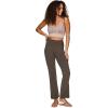 imageRBX Active Womens Athletic Fashion Racerback Seamless Low Impact Workout Sports BraJacquard Floral Taupe