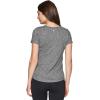 imageRBX Active Womens Athletic Quick Dry Space Dye Short Sleeve Yoga TShirtSpace Dye Htr Charcoal