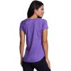 imageRBX Active Womens Athletic Quick Dry Space Dye Short Sleeve Yoga TShirtSpace Dye Violet Indigo