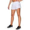 imageRBX Active Womens Athletic Relaxed Fit Quick Dry Stretch Woven Running Short with Inner Attached Brief and PocketsCrossover White