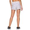 imageRBX Active Womens Athletic Relaxed Fit Quick Dry Stretch Woven Running Short with Inner Attached Brief and PocketsMesh Inset Camo White
