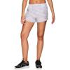 imageRBX Active Womens Athletic Relaxed Fit Quick Dry Stretch Woven Running Short with Inner Attached Brief and PocketsMesh Inset Camo White