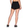 imageRBX Active Womens Athletic Relaxed Fit Quick Dry Stretch Woven Running Short with Inner Attached Brief and PocketsSolid Black